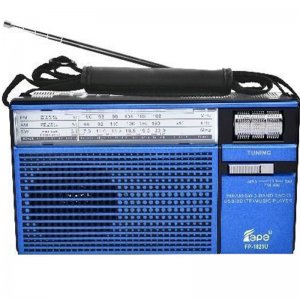 Επιτραπέζιο Retro Ραδιόφωνο FP-1823U FM/AM/SW/USB/SD/TF Μπλε