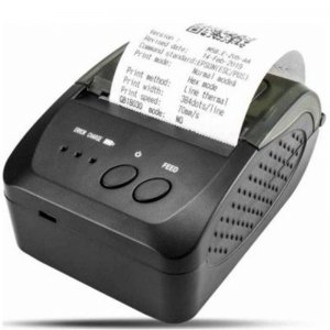 Andowl Θερμικός Εκτυπωτής Bluetooth &amp; USB 58mm Ασύρματος Επαναφορτιζόμενος POS