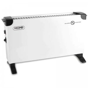 Hoomei Επιδαπέδιος Θερμοπομπός 2000W με 3 Επίπεδα Θέρμανσης, Ρυθμιζόμενο Θερμοστάτη και Σύστημα Ασφαλείας