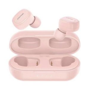 Ασύρματα Bluetooth Ακουστικά με Φορητή Θήκη Φόρτισης, Λειτουργία Αφής και Noise Cancelling Awei T13 Pro Earbuds,Ροζ