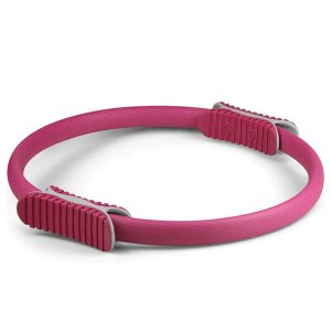 Δαχτυλίδι Γυμναστικής Pilates - Yoga Magic Ring με Λαβές Ροζ και Διάμετρο 37εκ