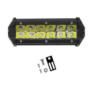 LED Αδιάβροχο IP68 Προβολάκι - Μπάρα Αλουμινίου για Οχήματα 36W - 12V-24V 10cm - 12 SMD 2880LM 6000K