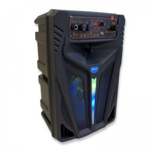 Φορητό Bluetooth Ηχείο 10W 8” Καραόκε με Ενσύρματο Μικρόφωνο
