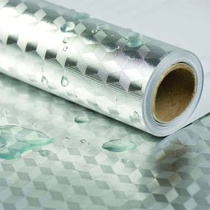 Αδιάβροχη Προστατευτική Μεμβράνη PVC - Αλουμινίου Πολλαπλών Χρήσεων AluFoil 0,6 x 6 μέτρα