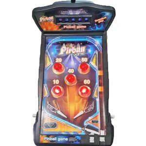 Επιτραπέζιο Arcade Φλίπερ με Ηλεκτρονικό Πίνακα Σκορ, Ηχητικά Εφέ και Φώτα - Super Pinball Game Flipper