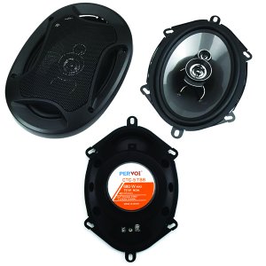 Σετ Στρογγυλά Ηχεία Αυτοκινήτου με 75W RMS - Midrange 5×7″ 680W 2τμχ Pervoi Μαύρο