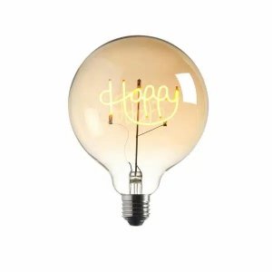 Διακοσμητική LED Λάμπα HAPPY 4W  250LM 1800K με Φυσικό Λευκό φως