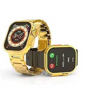 Smartwatch Με Παλμογράφο- Ένδειξη Μηνυμάτων Και Bluetooth- M9 Ultra Max Χρυσό