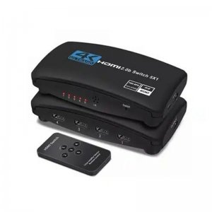 Διαχωριστής 5 Θυρών HDMI 2.0 4K Ultra HD Andowl