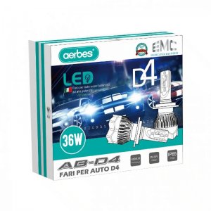 Σετ 2 Τεμάχια Led Λάμπες D4 Αυτοκινήτου SMD 36W H11 4200lm