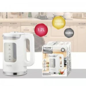 Βραστήρας Hoomei Ισχύος 2200W με Χωρητικότητα 1.7lt. – Λευκός