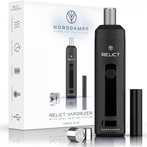 Ατμοποιητής Ξηρών Βοτάνων Norddampf Relict Vaporizer - Διπλό Σύστημα Θέρμανσης - Deep Black