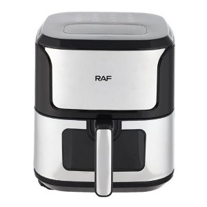 RAF Air Frier Φριτέζα Αέρος 1800W με Αποσπώμενο Κάδο 8,6L Ασημί