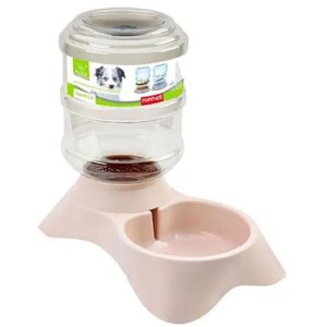 Pet Αυτόματη Ηλεκτρική Ποτίστρα και Ταίστρα για Κατοικίδια με Λειτουργία Φιλτραρίσματος 3.5lt σε Ροζ Χρώμα