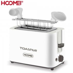 Φρυγανιέρα 2 Θέσεων 700W με 7 Επίπεδα Ψησίματος Λευκή Hoomei HM-5962