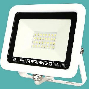 ARRANGO LED Αδιάβροχος Προβολέας 30W Εξωτερικού Χώρου Ψυχρού Φωτισμού - Λευκός