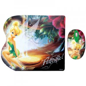 Σετ Οπτικό Ποντίκι και Mouse Pad FAIRIES
