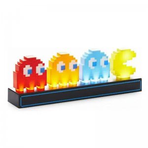 Παιδικό Διακοσμητικό Led Φωτιστικό Pac Man and Ghosts 30x10cm Πολύχρωμο