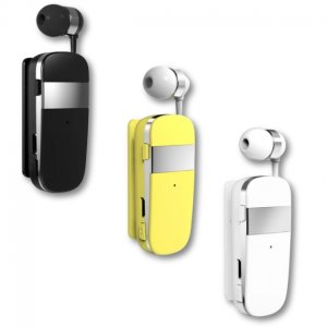 Ακουστικό Bluetooth Handsfree In-Ear με Δυνατότητα Σύνδεησης 2 Συσκευών &amp; Κλιπ - Fineblue
