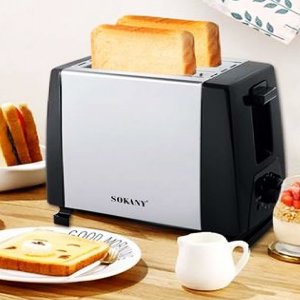 Ηλεκτρική Φρυγανιέρα 2 Θέσεων Sokany 700W