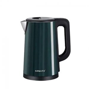 Ηλεκτρικός Βραστήρας 1500W 2,5 Λίτρα Πράσινο - SOKANY