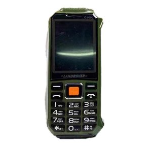 Κινητό Τηλέφωνο με 2 SIM, Ραδιόφωνο, Powerbank, Οθόνη 2,6” και Φακό Landrover σε Πράσινο Χρώμα