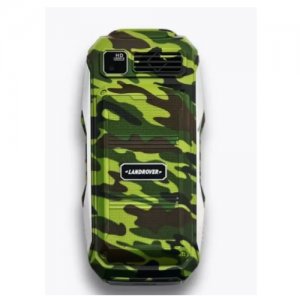 Κινητό Τηλέφωνο με 2 SIM, Ραδιόφωνο, Powerbank, Οθόνη 2,6” και Φακό Landrover σε Χρώμα Παραλλαγής