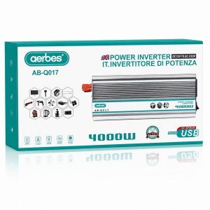 Inverter 4000W 12V DC to AC Inverter Aerbes