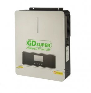 Inverter Καθαρού Ημιτόνου 3600W 24V Μονοφασικό - Με WiFi &amp; MPPT - GDSUPER