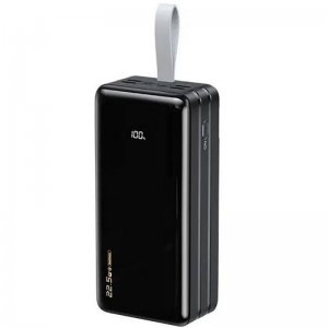 Remax Power Bank 60000mAh με 4 Θύρες USB-A Οθόνη Και Φακό