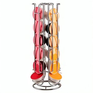 Μεταλλική Βάση για Κάψουλες Καφέ τύπου Dolce Gusto - 11,5 x 11,5 x 32,5cm