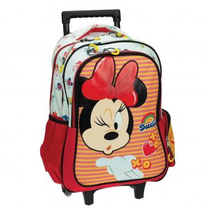 Παιδική Τσάντα με Ροδάκια με Σχέδιο Minnie - 46x35x20cm