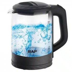 Ηλεκτρικός Βραστήρας σε Μαύρο Χρώμα 1350W 1.8lt RAF
