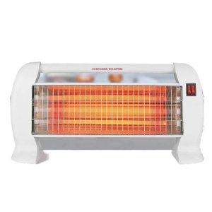 Ηλεκτρική Σόμπα Χαλαζία 1200W με 2 Επίπεδα Ισχύος και 3 Θερμαντικά Στοιχεία - Hoomei