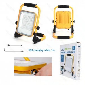LED Επαναφορτιζόμενος Προβολέας 100W 2400lm Aigostar
