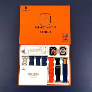 Ultra 9 Smartwatch 7 σε 1  με Bluetooth - Συνδεσιμότητα με Android &amp; iOs