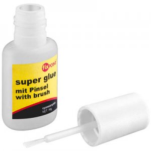 Κυανοκρυλική Κόλλα Super Glue (10g) με Ειδικό Πινέλο