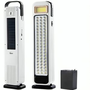 Επαναφορτιζόμενο Ηλιακό Φωτιστικό 47 LED με Ενσωματωμένο Πάνελ