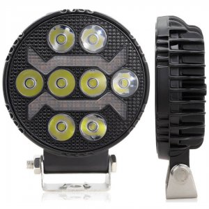 Στρογγυλός Προβολέας Οχημάτων με 8 LED