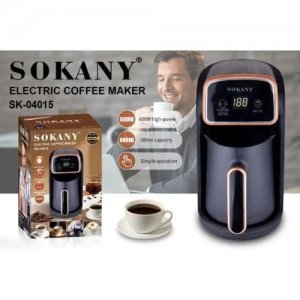 Ηλεκτρική Καφετιέρα Ελληνικού Καφέ 600ml 600W με Αυτόματη Απενεργοποίηση Sokany
