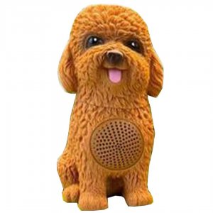Bluetooth Ηχείο - Σκυλάκι Poodle με Ραδιόφωνο &amp; 4 Ώρες Μπαταρία - Καφέ