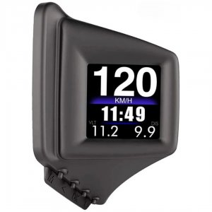 Ψηφιακό OBD2 HUD Αυτοκινήτου με GPS, Ρολόι, Πυξίδα, Μπαρόμετρο &amp; Πολλαπλές Ενδείξεις