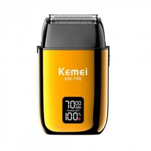 Kemei Επαναφορτιζόμενη Αδιάβροχη Κουρευτική Μηχανή με Οθόνη LCD &amp; Φόρτιση USB