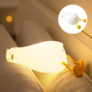 LED Επαναφορτιζόμενο Φωτάκι Νυχτός σε Σχήμα Παπί - Arrango