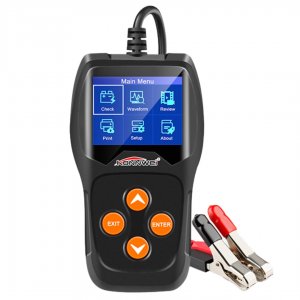 Ψηφιακό Battery Tester – Επαγγελματικός Αναλυτής 12V Μπαταριών Οχημάτων με Κροκοδειλάκια - KONNWEI
