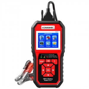 Διαγνωστικό OBD2 &amp; Tester Μπαταρίας για Αυτοκίνητα και Μοτοσυκλέτες - Konnwei