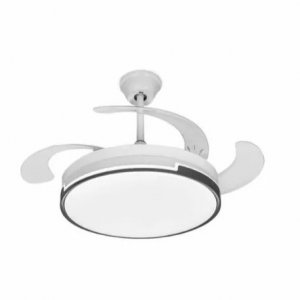 Ανεμιστήρας Οροφής 48” 120W με Φωτισμό &amp; Τηλεχειριστήριο - Λευκό