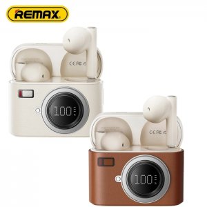 Ασύρματα Ακουστικά Bluetooth με Θήκη Φόρτισης σε Στυλ Ρετρό Κάμερας - Remax CozyBuds