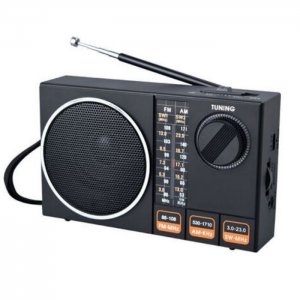 Retro Φορητό Επιτραπέζιο Ραδιόφωνο FM-AM με Τηλεσκοπική Κεραία - CMiK