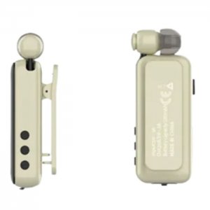 Ακουστικό Handsfree Πέτου με Bluetooth, Αυτονομία έως 30 Ώρες &amp; Τεχνολογία Noise Cancelling - Χρυσό